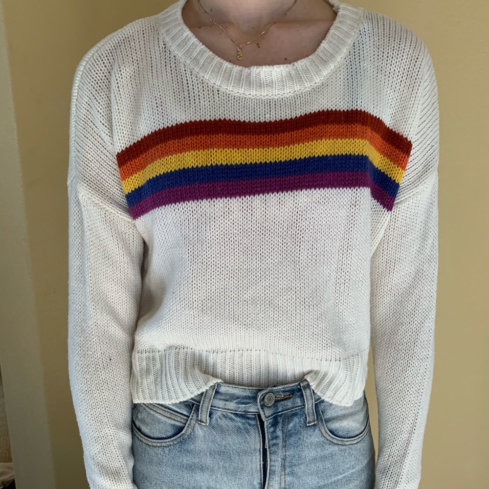 Rainbow sweater